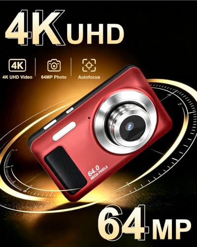 2.8" IPS Screen Autofocus Camera                                                          16x Digital Zoom