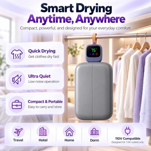 Quiet Operation for Home & Dormitories and Travel