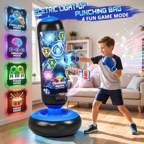 1.5M Inflatable Boxing Bag toy with Music