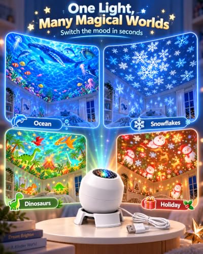 Instant Festive Atmosphere Enhancer for Family Parties and Nighttime Sleep Routine