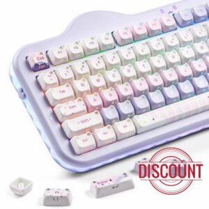 YUNZII Cute Cat Keycap Set