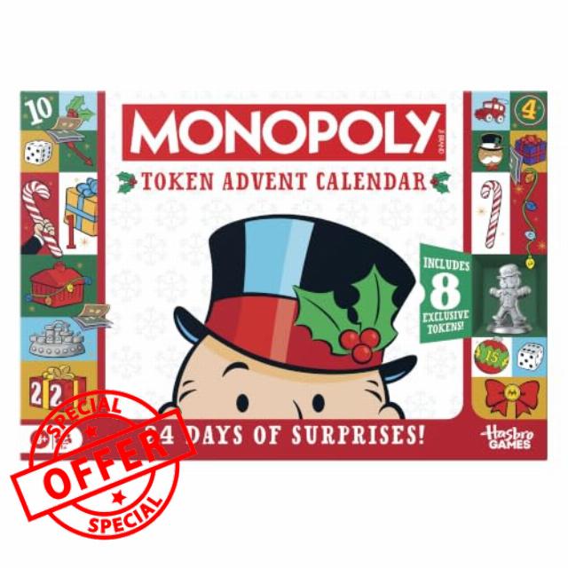Monopoly Token Adve