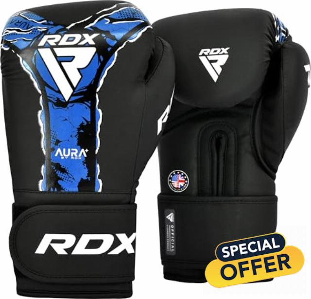 RDX F-17 New Aura Plus Boxing Gloves                                                          High-Density Foam
