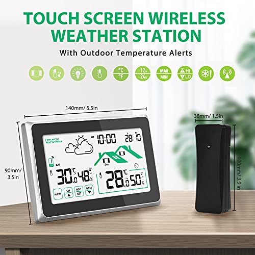 Large LCD Screen                                                          Digital Room Thermometer Hygrometer