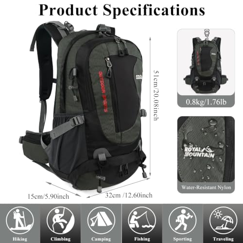 Waterproof Travel Rucksack with Shoe Compartment