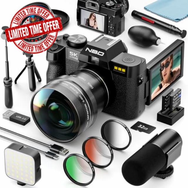NBD 5K Digital Camera 64MP