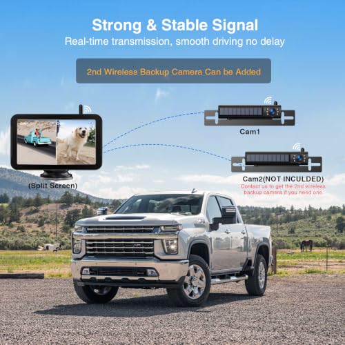 Reverse Cam with 5" Monitor                                                          DIY Installation