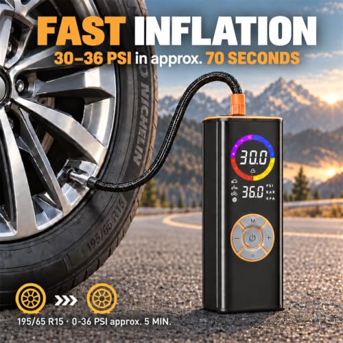 Portable Cordless Tyre Pump
