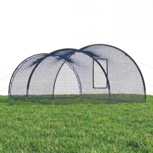 Baseball Batting Cage Portable Baseball & Softball Batting Cage w/Carry Bag                                                          Quick Setup Pitching Cage with Pitching Machine Hole