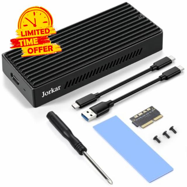 External SSD Enclosure Caddy for MacBook Air/Pro 12+16 PIN SSDs