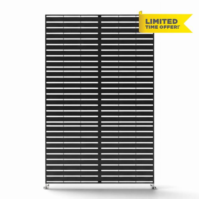 Nicoman Indoor/Outdoor Metal Privacy Screen Panel