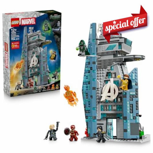 LEGO Marvel Avengers: Doomsday New Avengers Tower 76352                                                          Toys for 12+ Year Old Boys