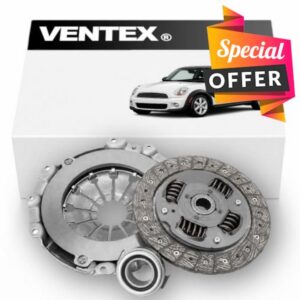 VENTEX Clutch Kit VXC2621 compatible with Mini Cooper S JCW R56 R57 2007-2010 N14 engine 1.6 One D Cooper D