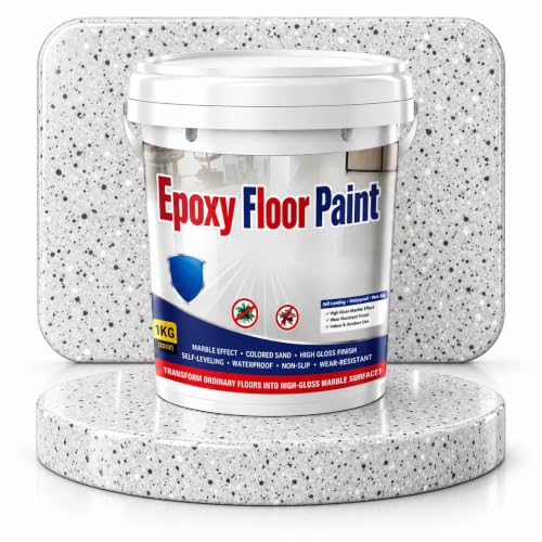 Self Leveling Epoxy Floor Coating (Light Gray