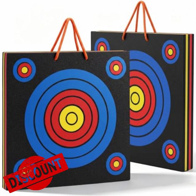 Sumind 20" Foam Archery Target Block High-Density EVA Foam Target                                                          for Backyard Archery & Knife Throwing Targets