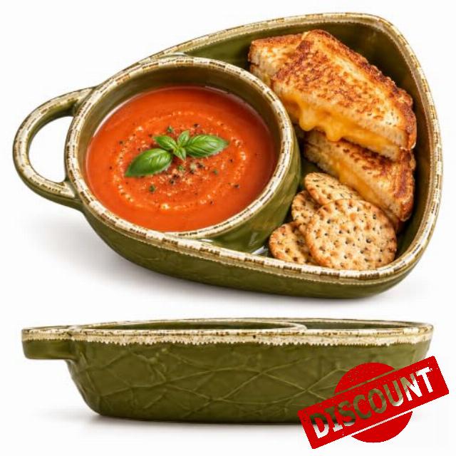 Ceramic Soup and Sandwich Bowl