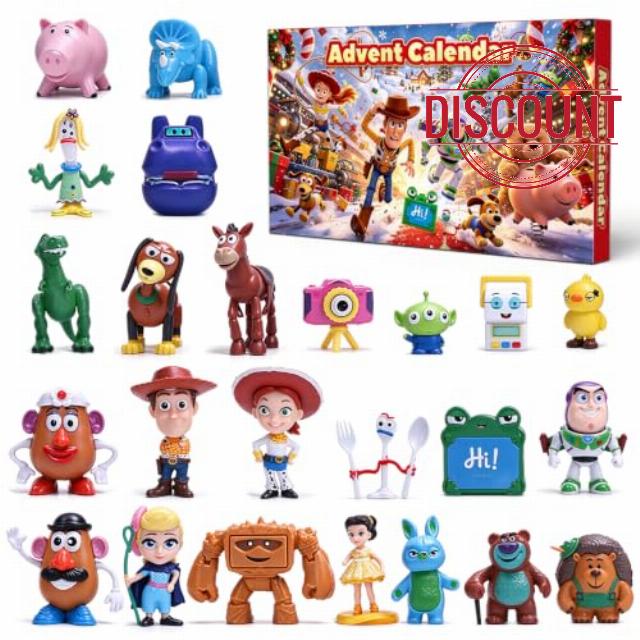 Advent Calendar 2026 with 24 Mini Figures