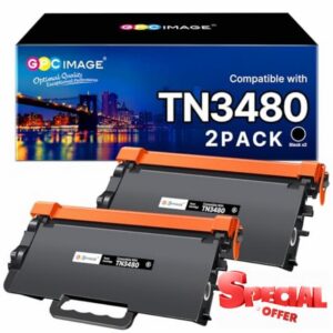 GPC Image TN3480 Black Toner Cartridge Replacement for Brother TN3430                                                          TN-3480 Toner Replacement for Brother HL-L6400DW HL-L5100DN HL-L5200DW HL-L5000D HL-L6300DW DCP-L5500DN MFC-L5750DW