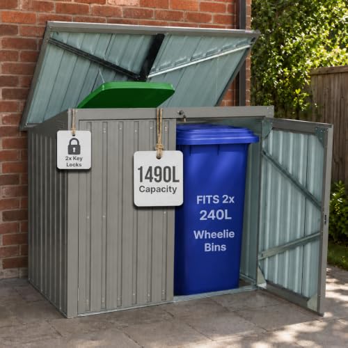 Fits 2x 240L Bins