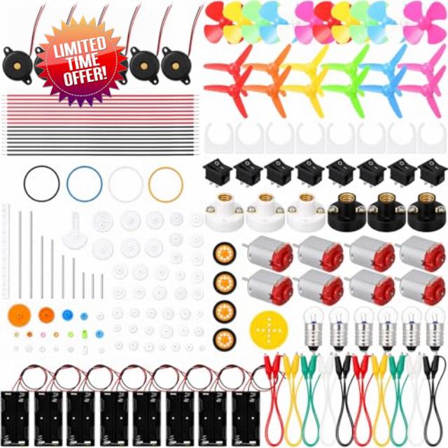 Soulchen 8 Set 170 Pcs Dc Motors Kit