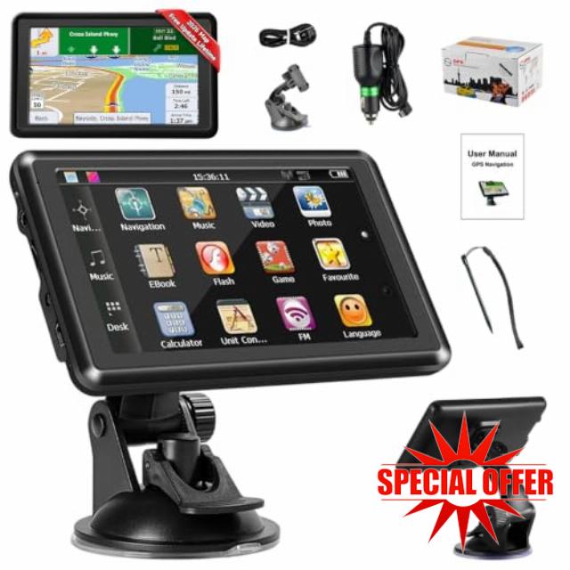 5 Inch Sat Nav for Cars