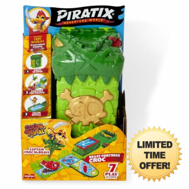 PIRATIX Beast Fortress Crocodile - Crocodile Fortress. Unleash the Piratix