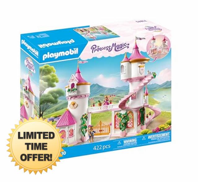 Playmobil | Princess Magic | Princess Castle with Royal Couple | Princess Toy | Castle Playset | Fairy Tale Toy for Kids Aged 4+ | 71845