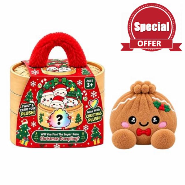 Dumpling Pillow Squishy Jumbo Plush Dumplings Cute                                                          Christmas Halloween Dumplings Squishies