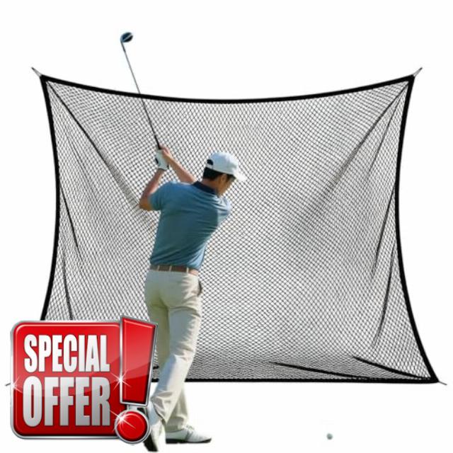Baseball Net Tennis Practice                                                          Golf Hitting Training Net for Beginners Professionals Enthusiasts Trainers Backyard School Park Driving Range Garden Yard