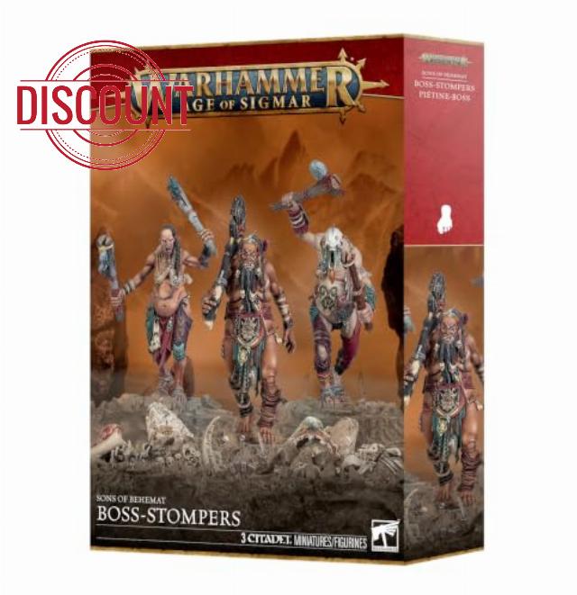 Games Workshop - Warhammer - Sons of Behemat: Boss-Stompers                                                          Warhammer - Age of Sigmar - Sons of Behema