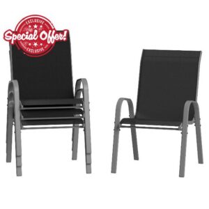 Amopatio Garden Chairs Set of 4