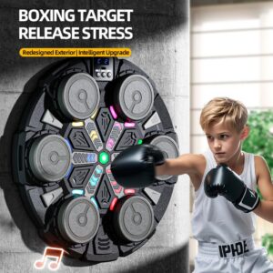 Wall Mounted Bluetooth Punching Machine Boxing Training Workout Exercise Equipment