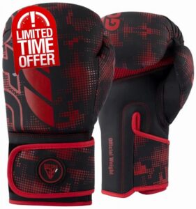 Boxing Gloves - Pro Training Sparring MMA Gloves - Maya Hide Leather