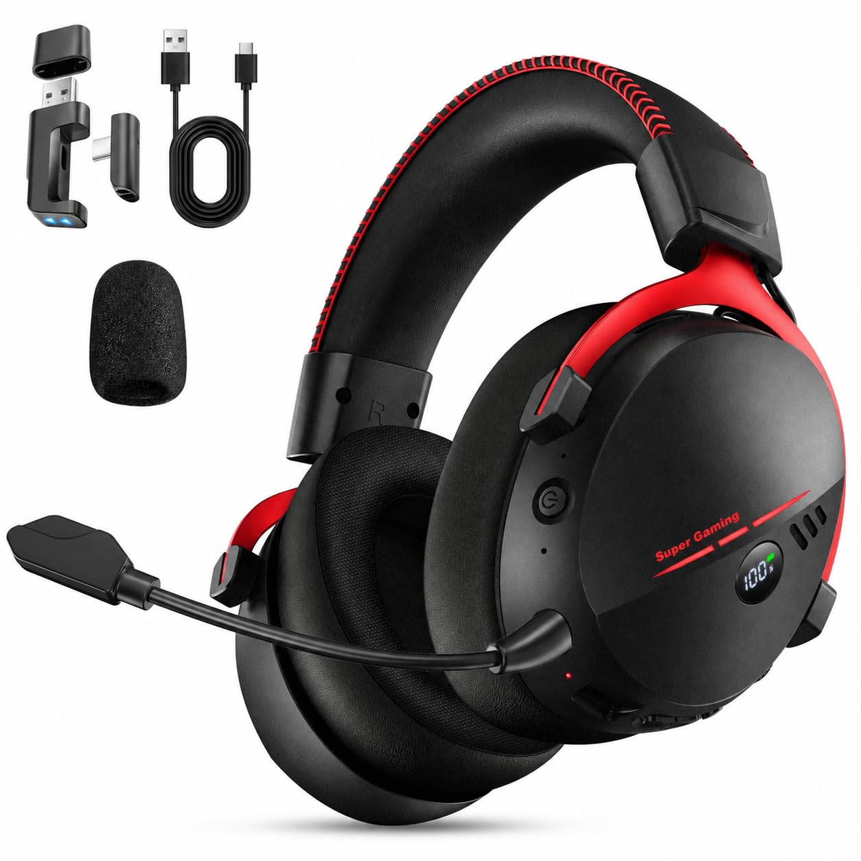 Clear mic and Adjustable comfo