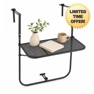 Foldable Balcony Hanging Table