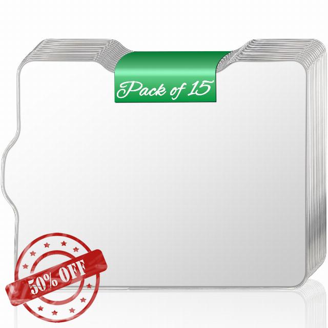 BAC506 Drip Tray Liner for Traeger Ironwood 650 Grill Aluminum Foil Liners Replacement BAC565 Collecting Grease Pan Pellet Smoker Parts BBQ Accessory 15-Pack