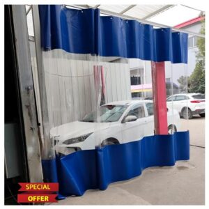 Industrial Vinyl Panels Waterproof Curtains with Eyelets