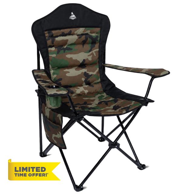 Padded Folding Camping Chair