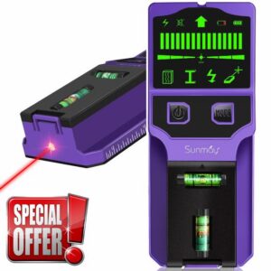 SUNMAY Wall Stud Finder for Plaster Walls