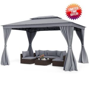 TANGZON 10 x 13 ft Patio Gazebo