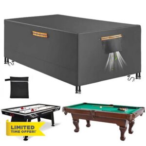 Heavy Duty 600D Polyester Billiard Pool Table Cover