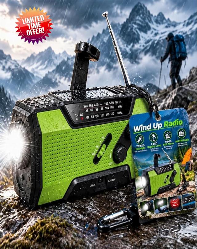 Alerskyo Wind Up Radio