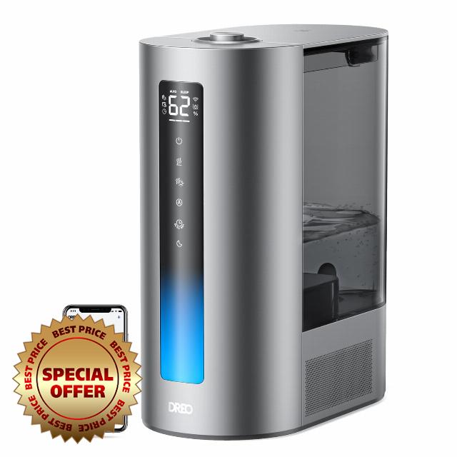 DREO 6L Smart Humidifier for Bedroom