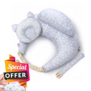 Ergonomic Nursing Pillow with Posture Support
