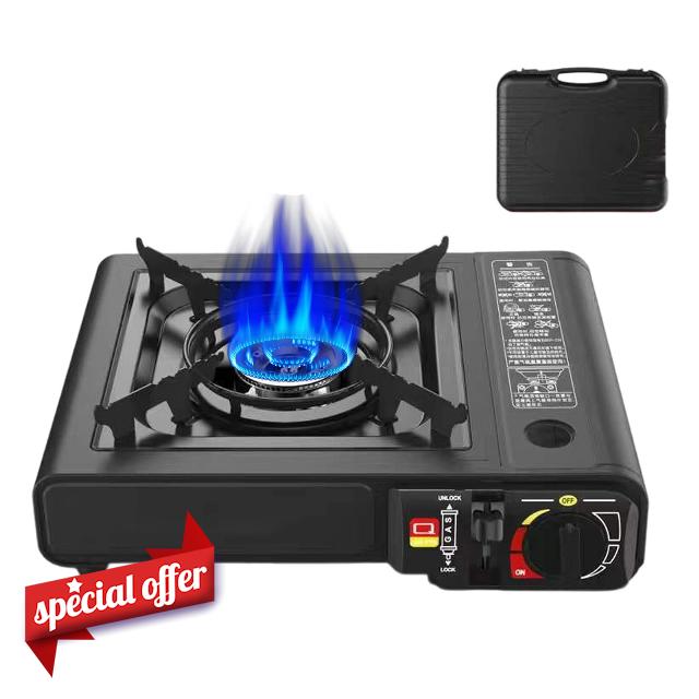 Camping Stove Survival Burner Kit Automatic Ignition                                                          Hiking Stove For Outdoor Survival Picnic Camping Hiking Fishing Trekking Bivouac Road