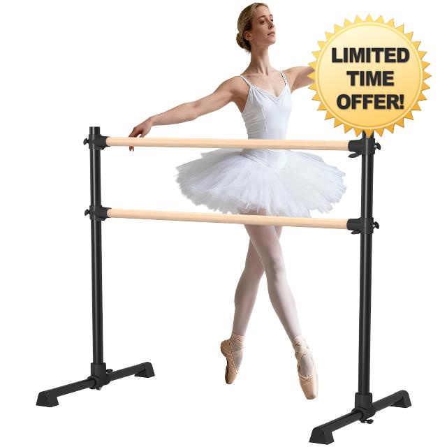 4FT Double Ballet Barre