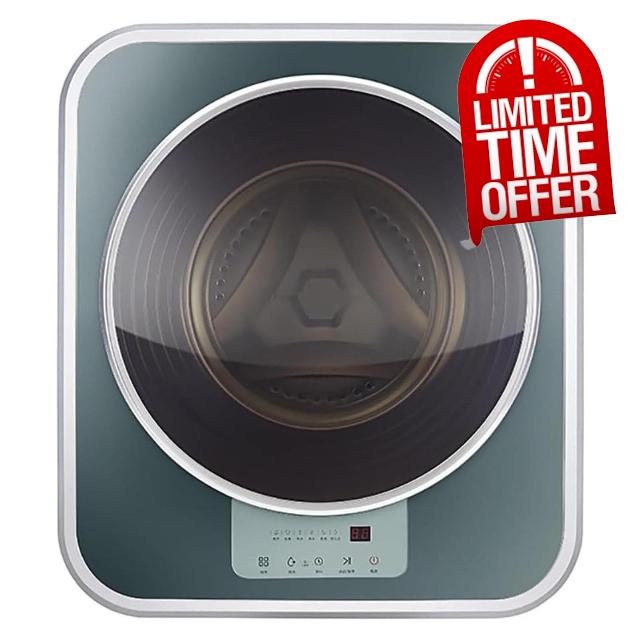 Wall Mounted Mini 3kg Fully Automatic Front Drum Washer Dryer Combo                                                          High-Speed Spin