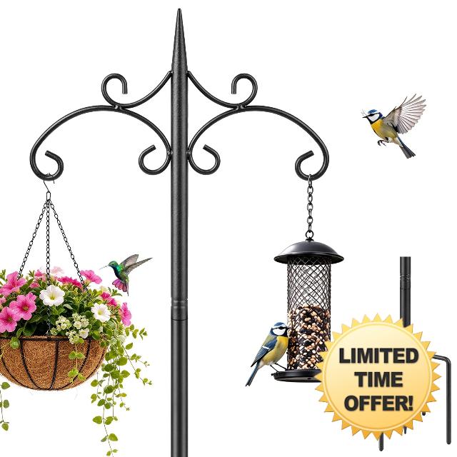Bird Feeders Hanging Station