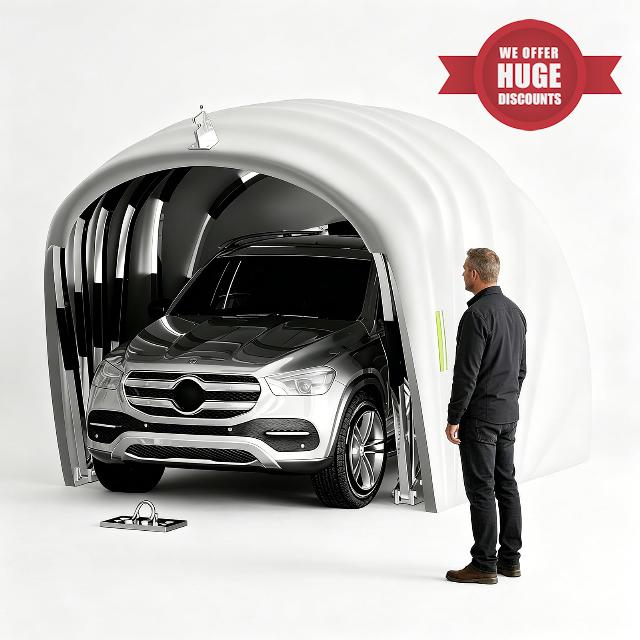 Retractable Stainless Steel Carport
