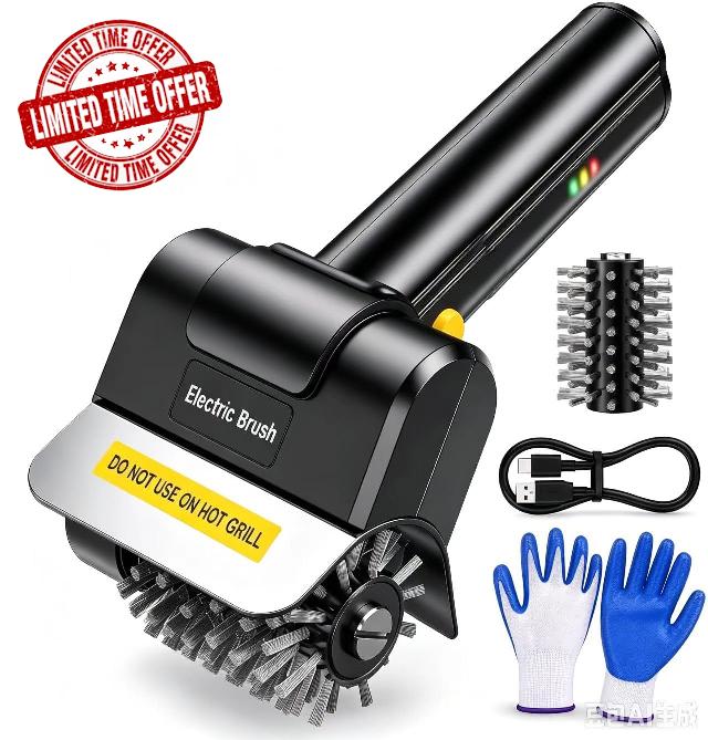 Electric Grill Brush for Outdoor